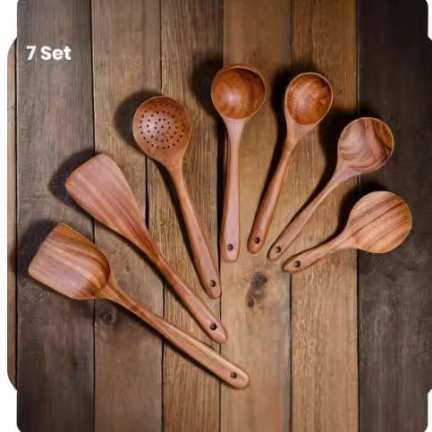 Wooden Spatula Set