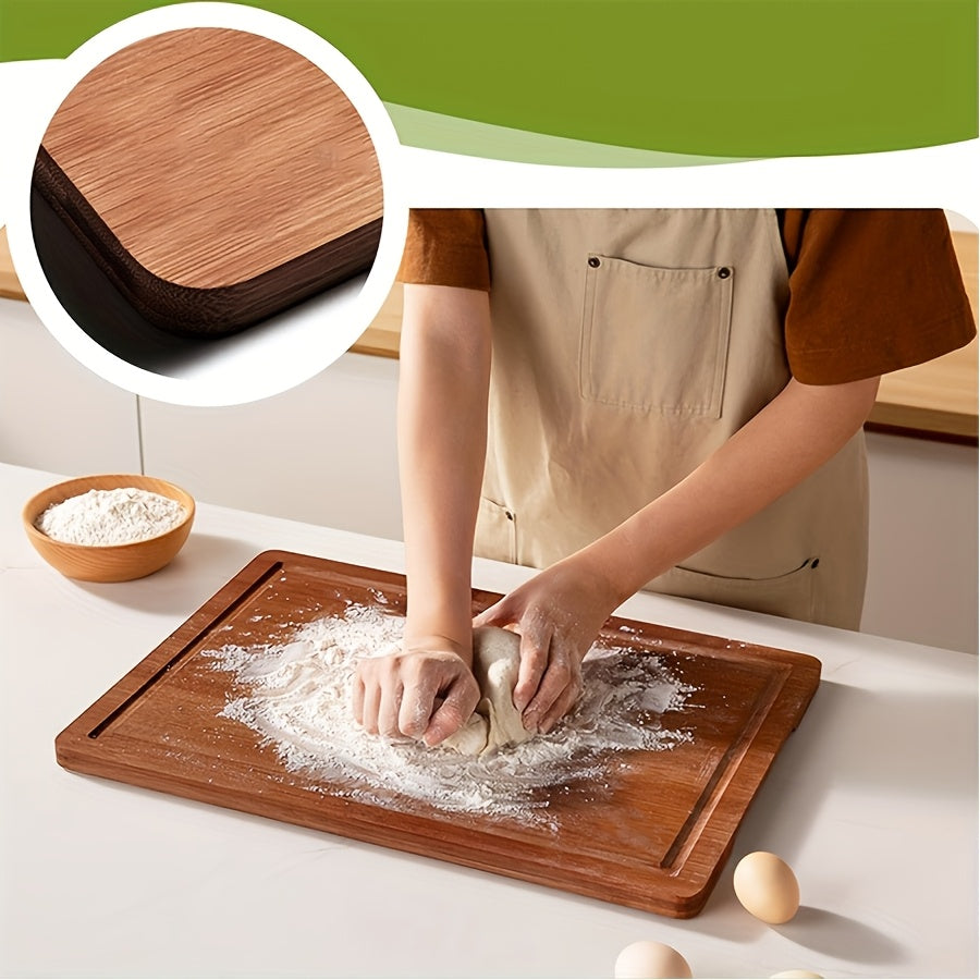 Multi-Functional Solid Wood Chopping Board Set