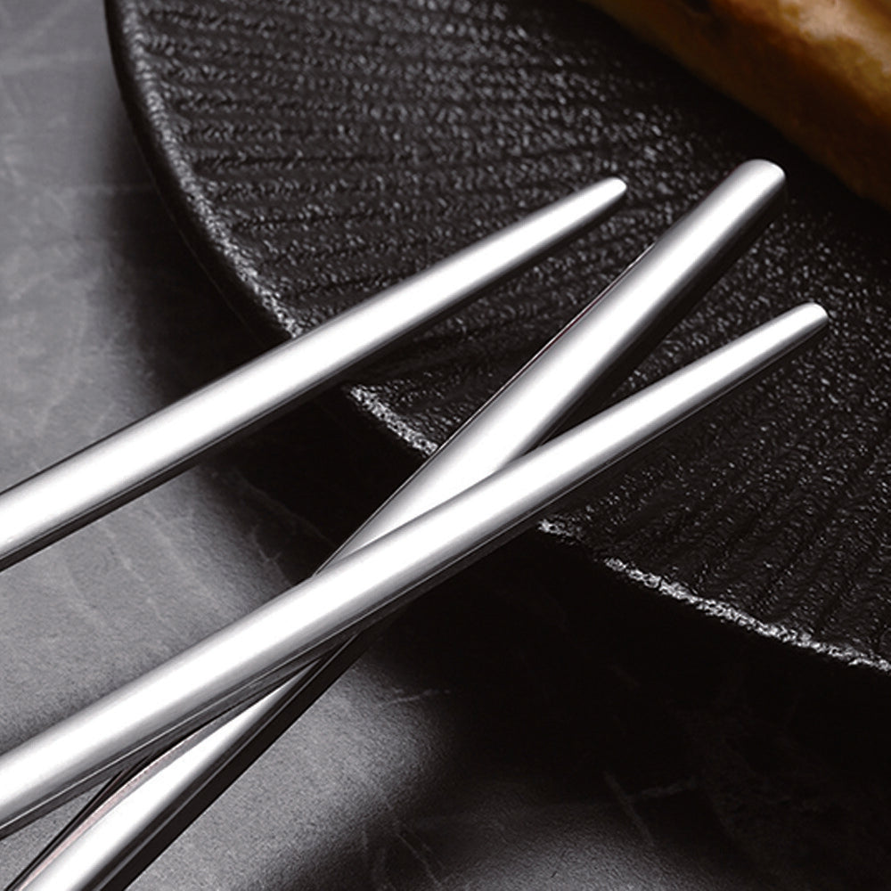 Stainless Steel Cutlery Set with Stand