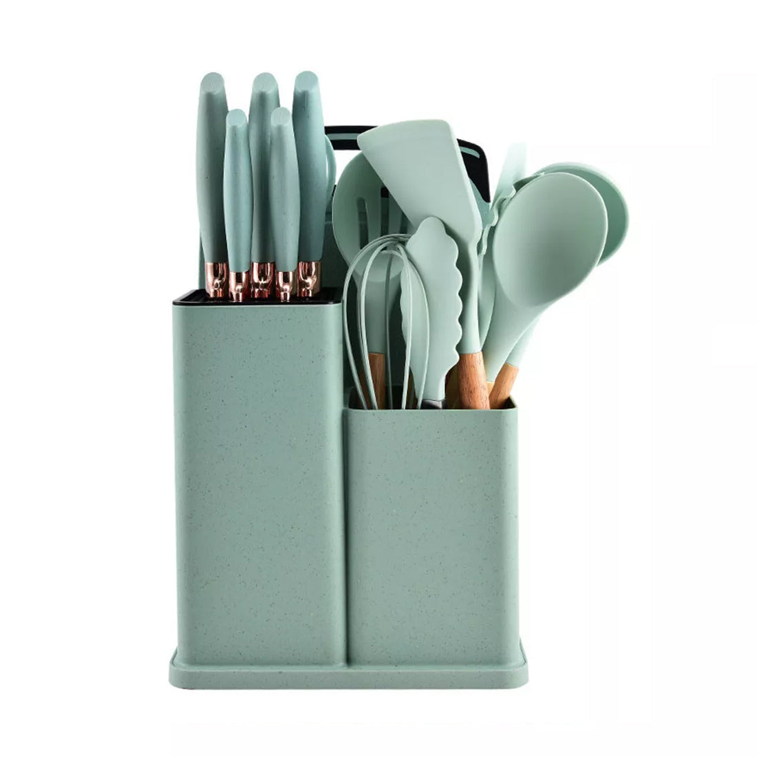 Non-Stick Silicone Utensil Set with Spatula