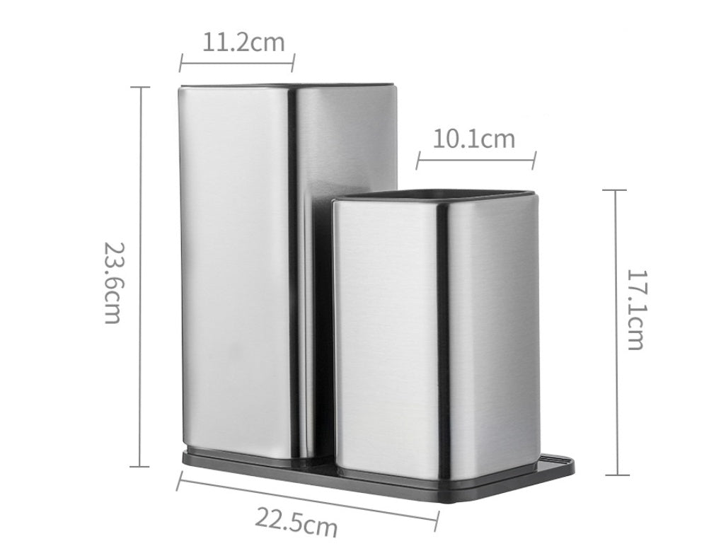 Knife Holder Storage Bucket for Kitchen