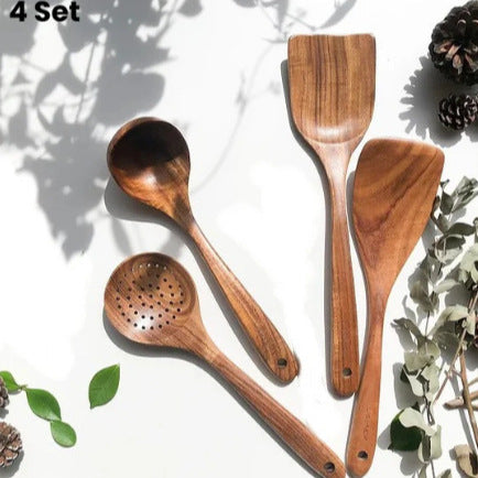 Wooden Spatula Set