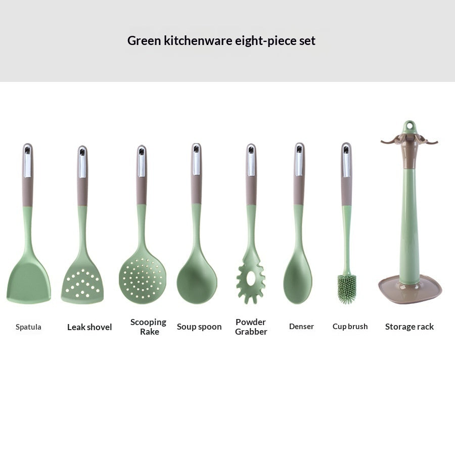 Silicone Kitchen Utensil Set with Spatula