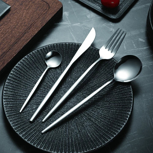 Stainless Steel Cutlery Set with Stand
by Utensils Store UK