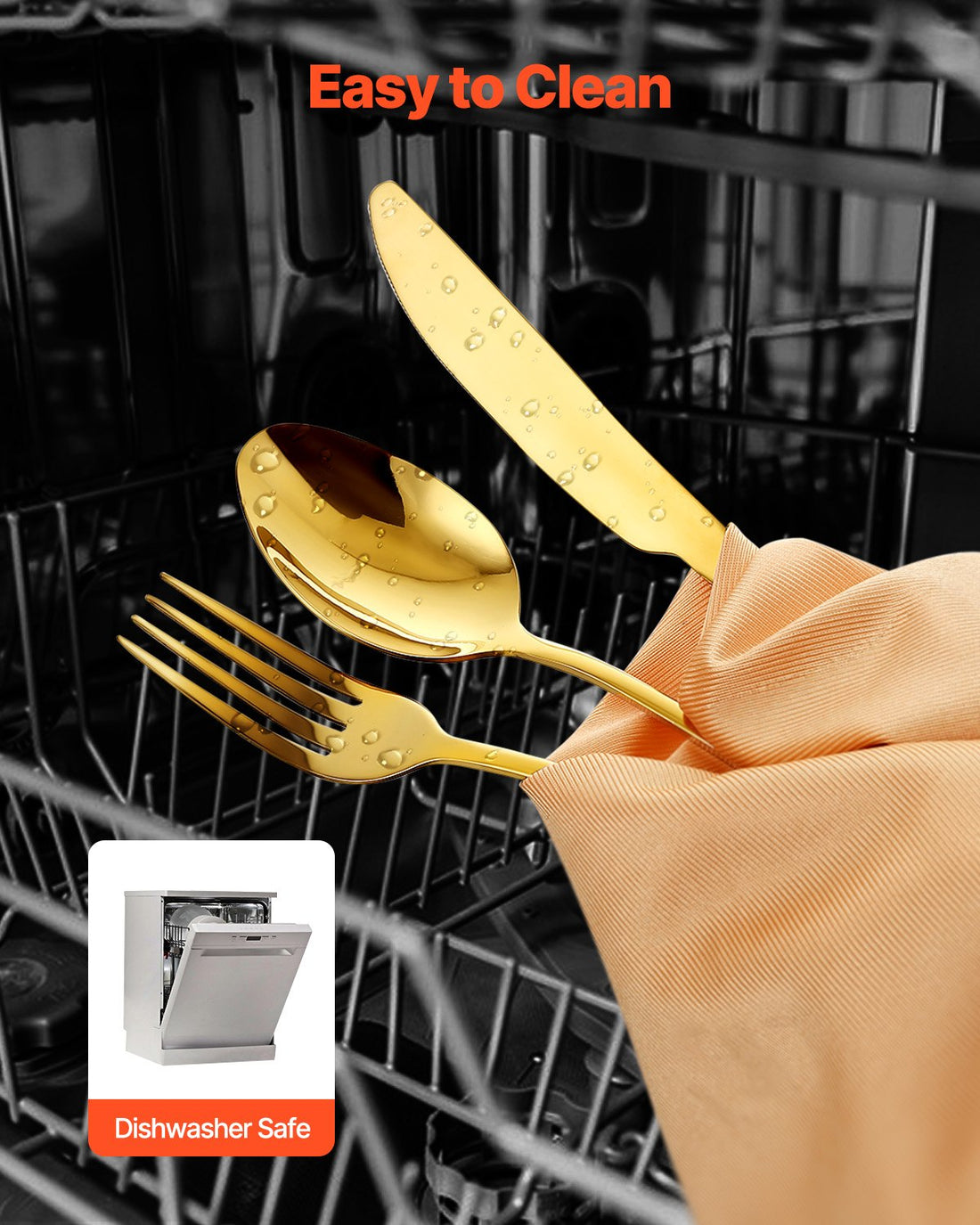 Stainless steel cutlery set