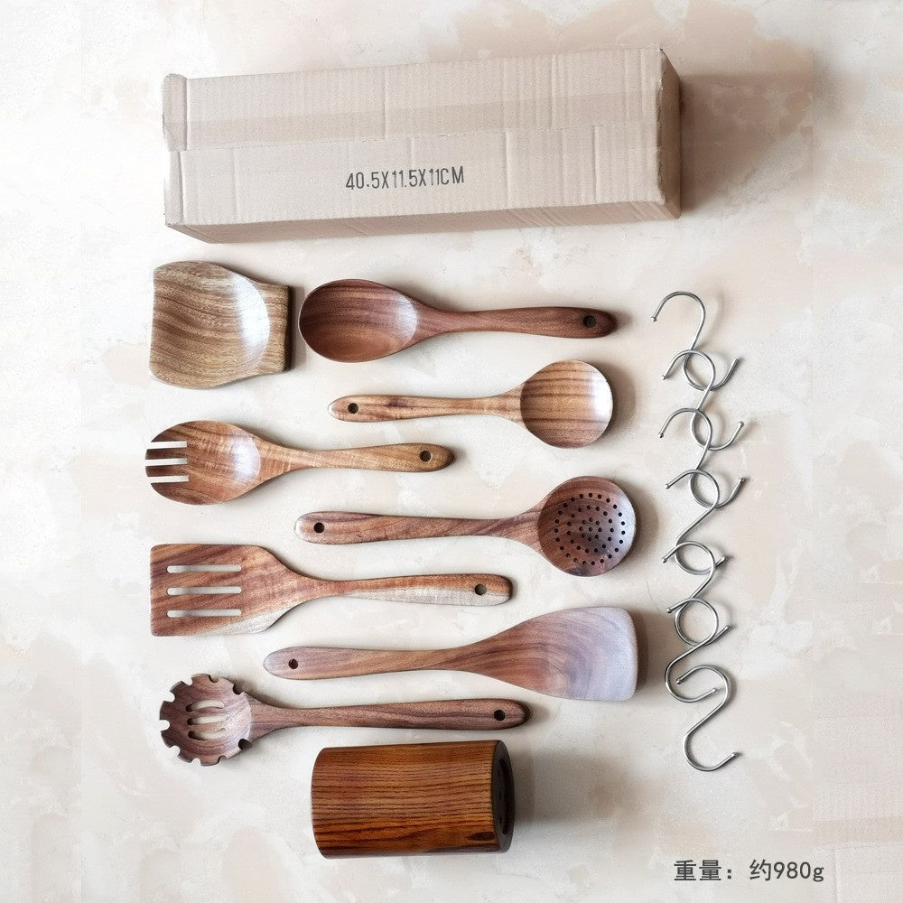 Wooden Spatula Set